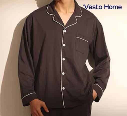 Vesta Home Spring and autumn long sleeved pajamas