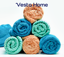 Vesta Home Classic Everyday Egyptian Cotton Towel Set