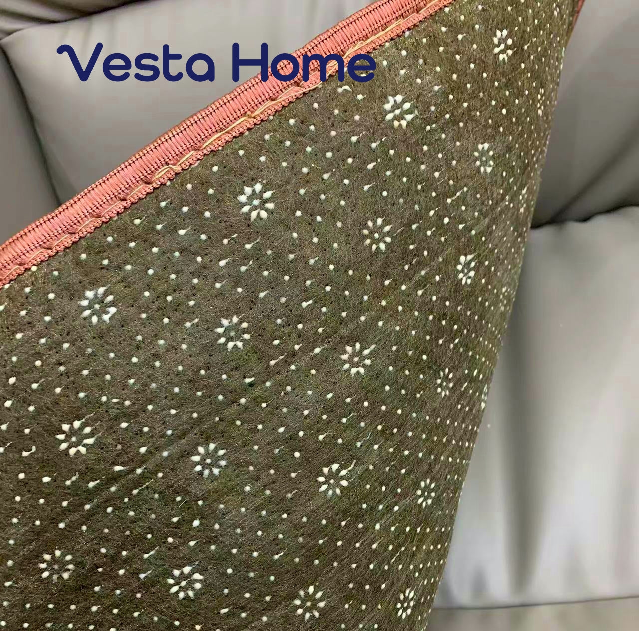 Vesta Home Grass mat cushion