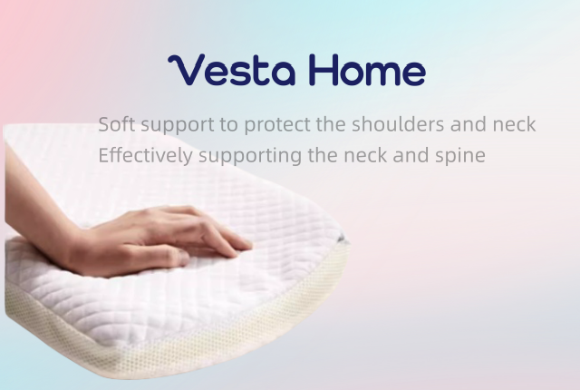 Vesta Home Food grade silicone children's pillow