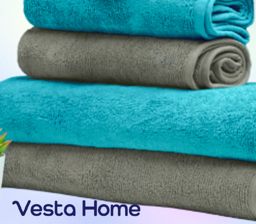 Vesta Home Classic Everyday Egyptian Cotton Towel Set
