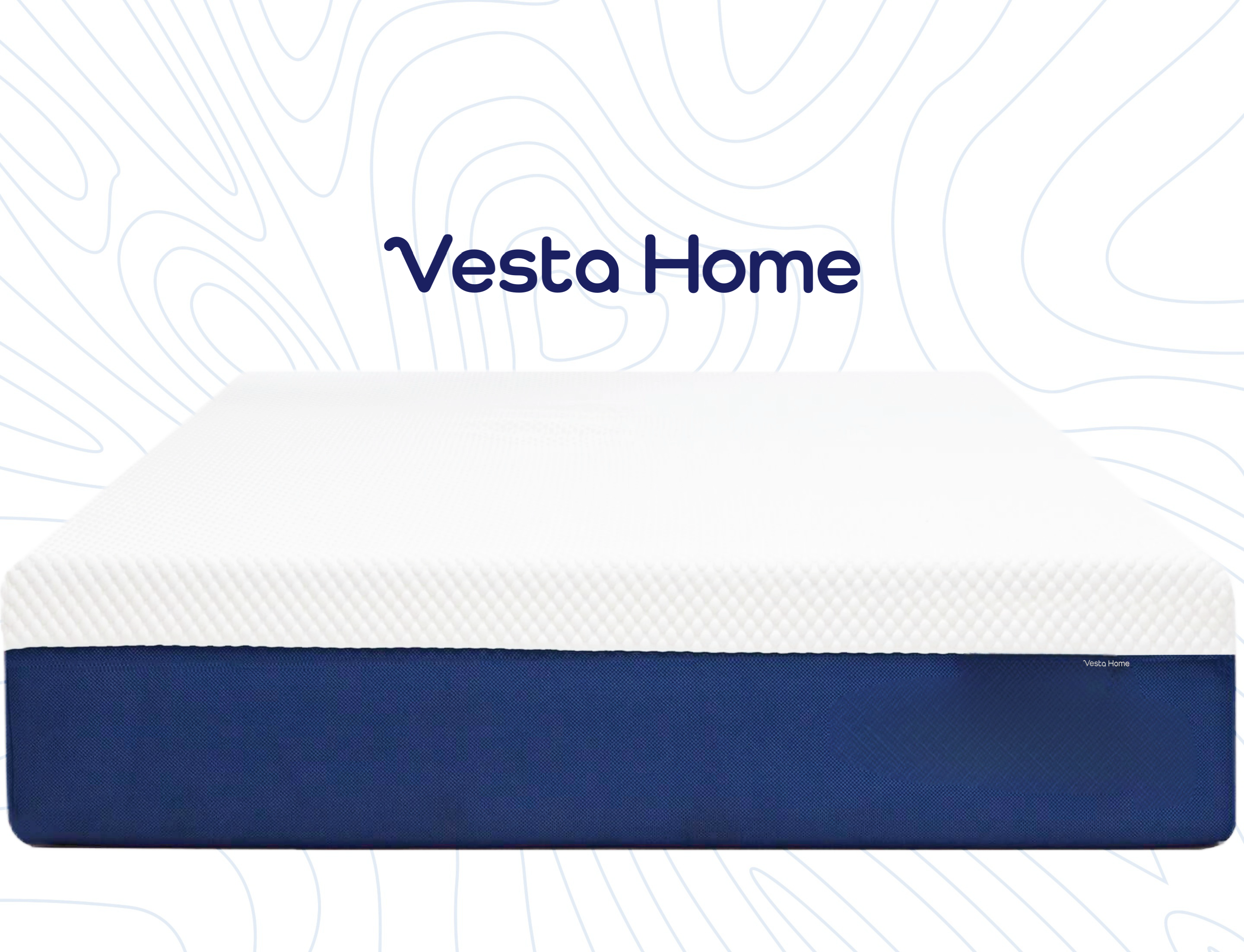 Vesta Home Latex Coconut Brown Thickened Mattress