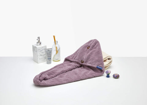 SuperWaffle Ultra Absorbent Hair Wrap Towel (Pack of 2)
