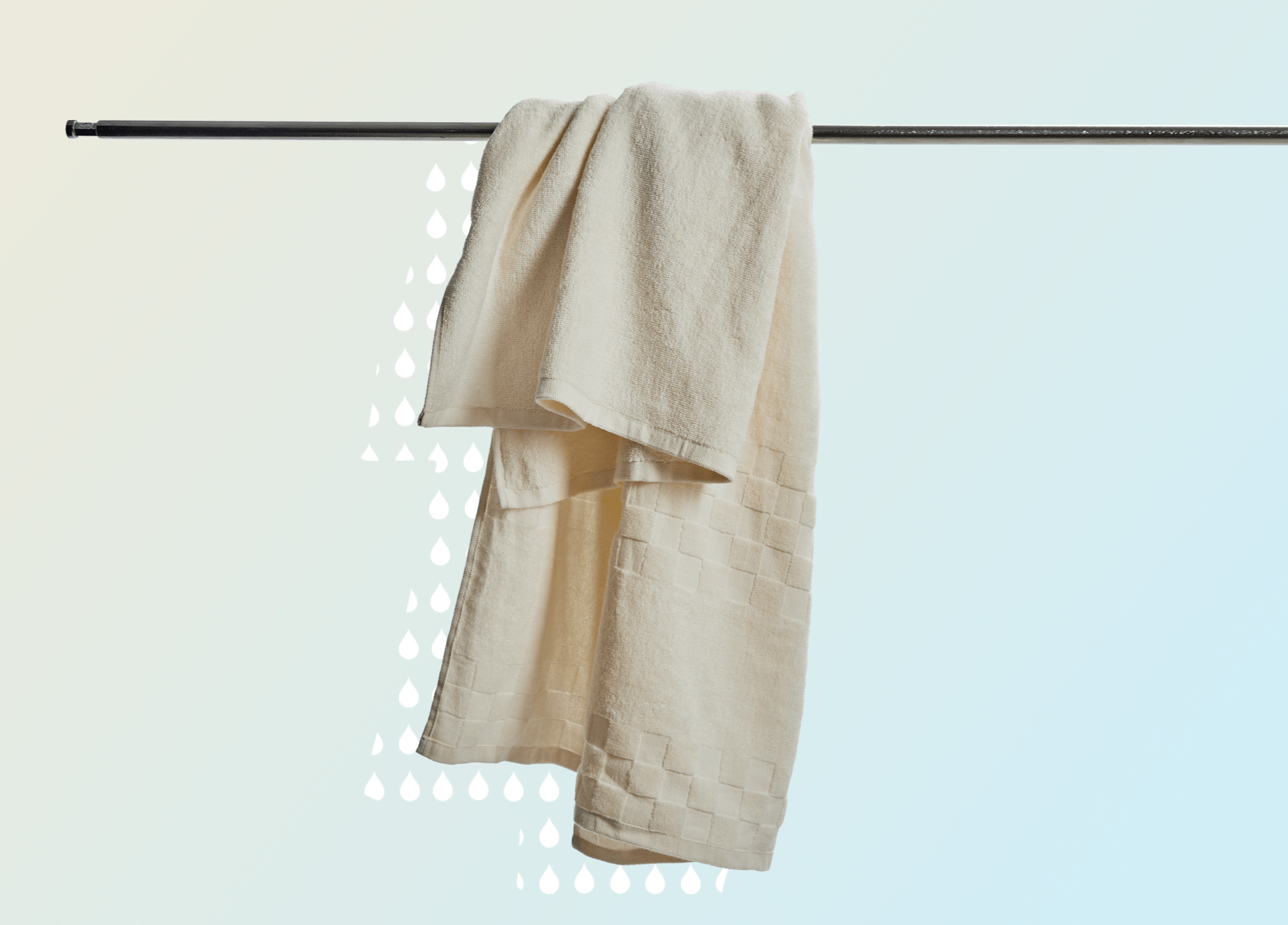 Geometric Fast-Drying Turkish Cotton Towel Set