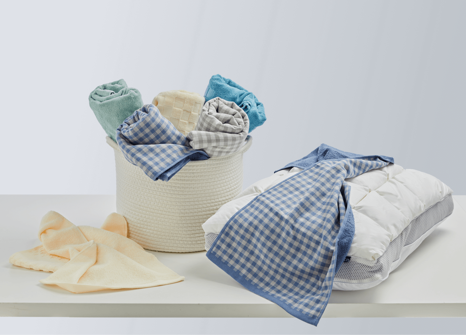 Ultralight Fast-Drying Turkish Cotton Towel Set