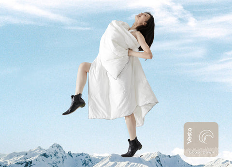 Hungarian Goose Down Lightweight Cooling Blanket