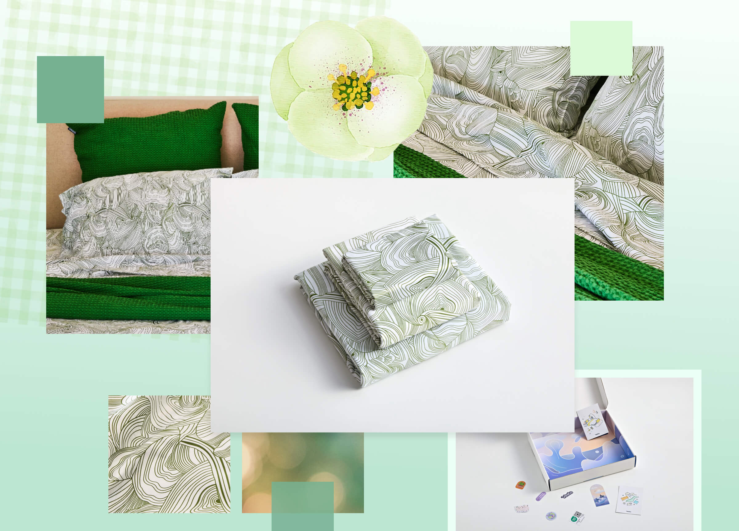 SuperPima™ Hand-Drawn Line Sheet Set