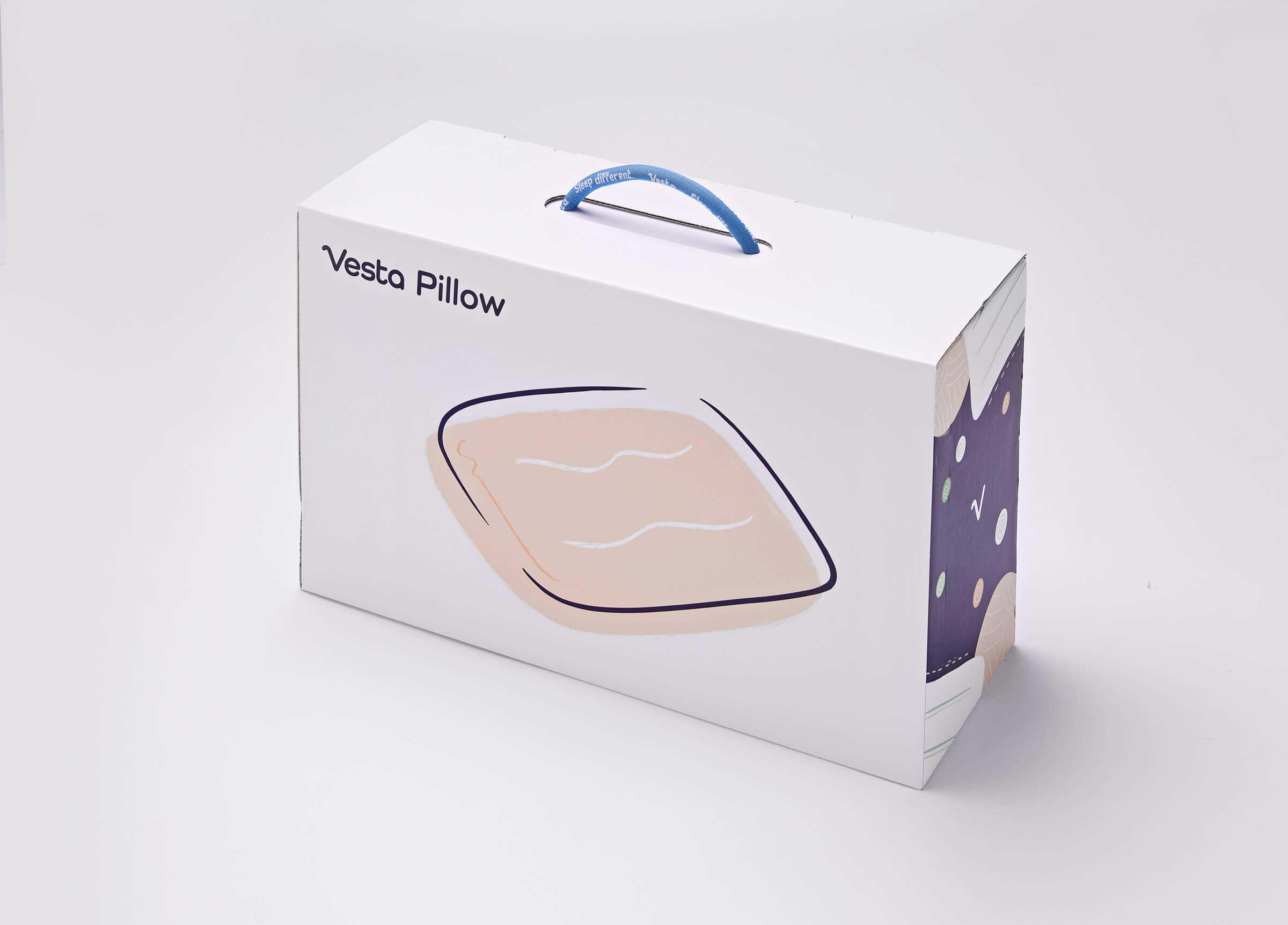 LimeZen™ Silk-filled Ultra-thin Pillow