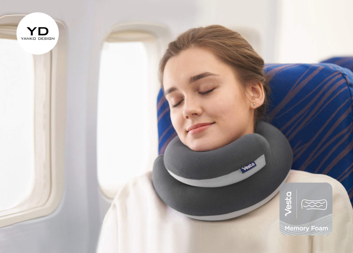 Loop™ Spiral Travel Pillow Sustainable Duvets, Sheets and