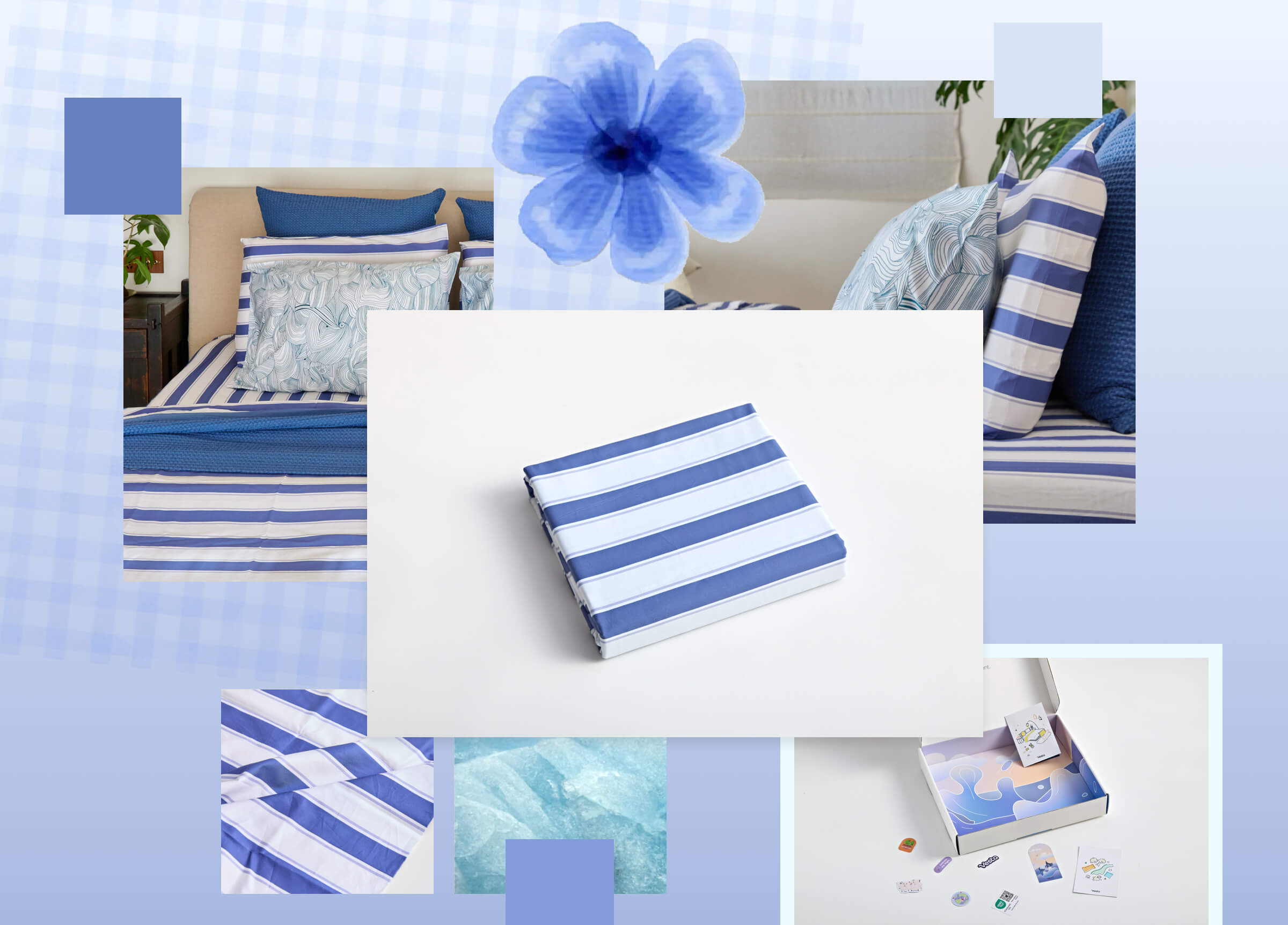 SuperPima™ Striped Duvet Cover