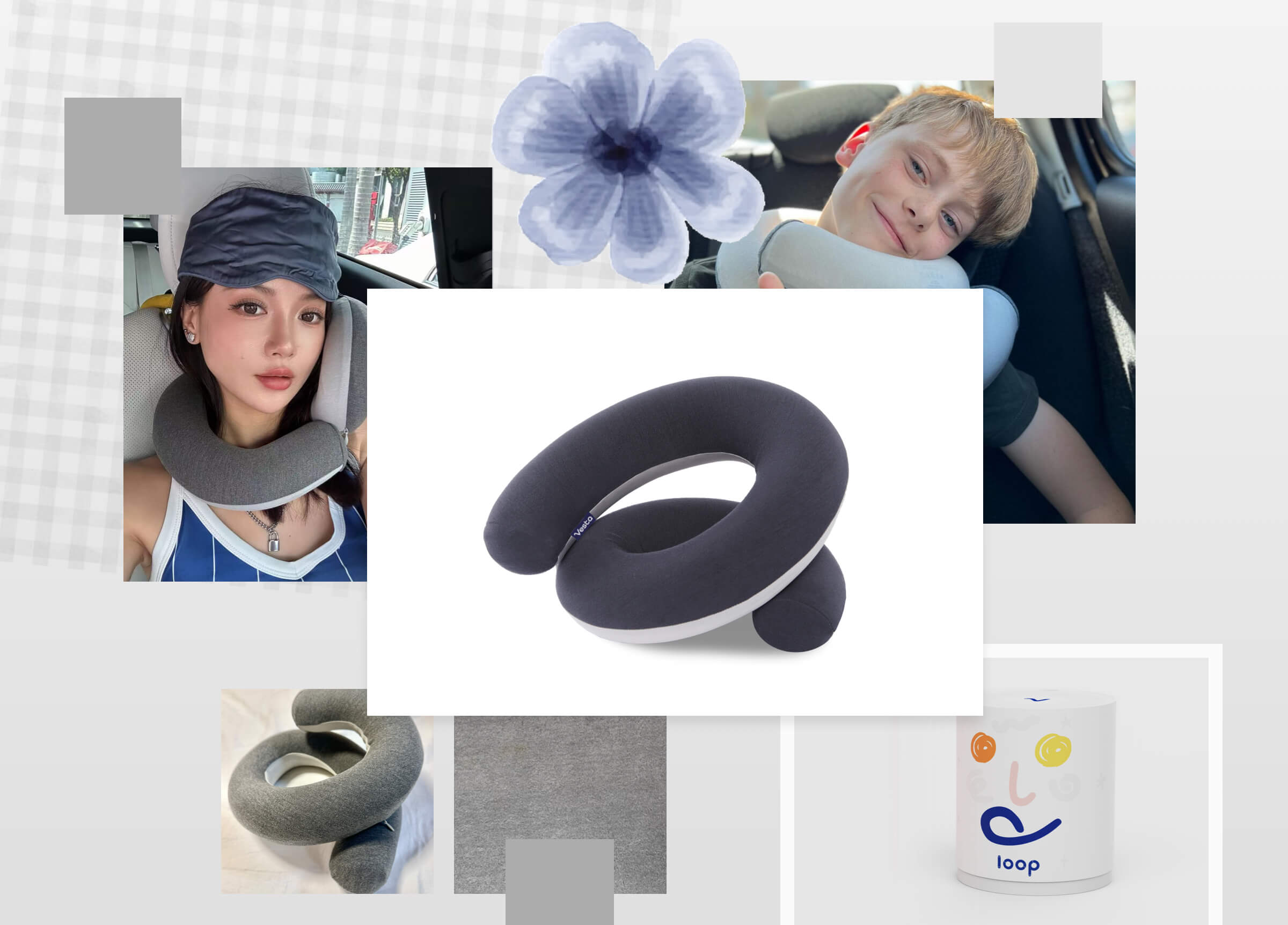 Loop™ Spiral Travel Pillow