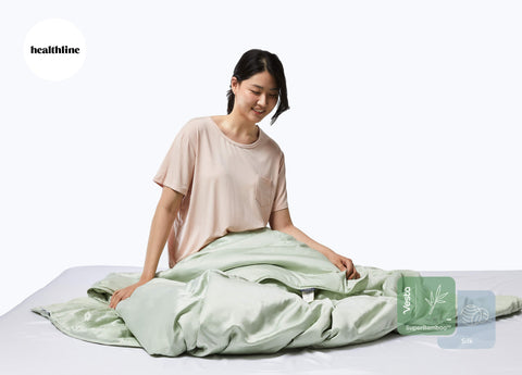 Green Silk Blanket - Final Sale