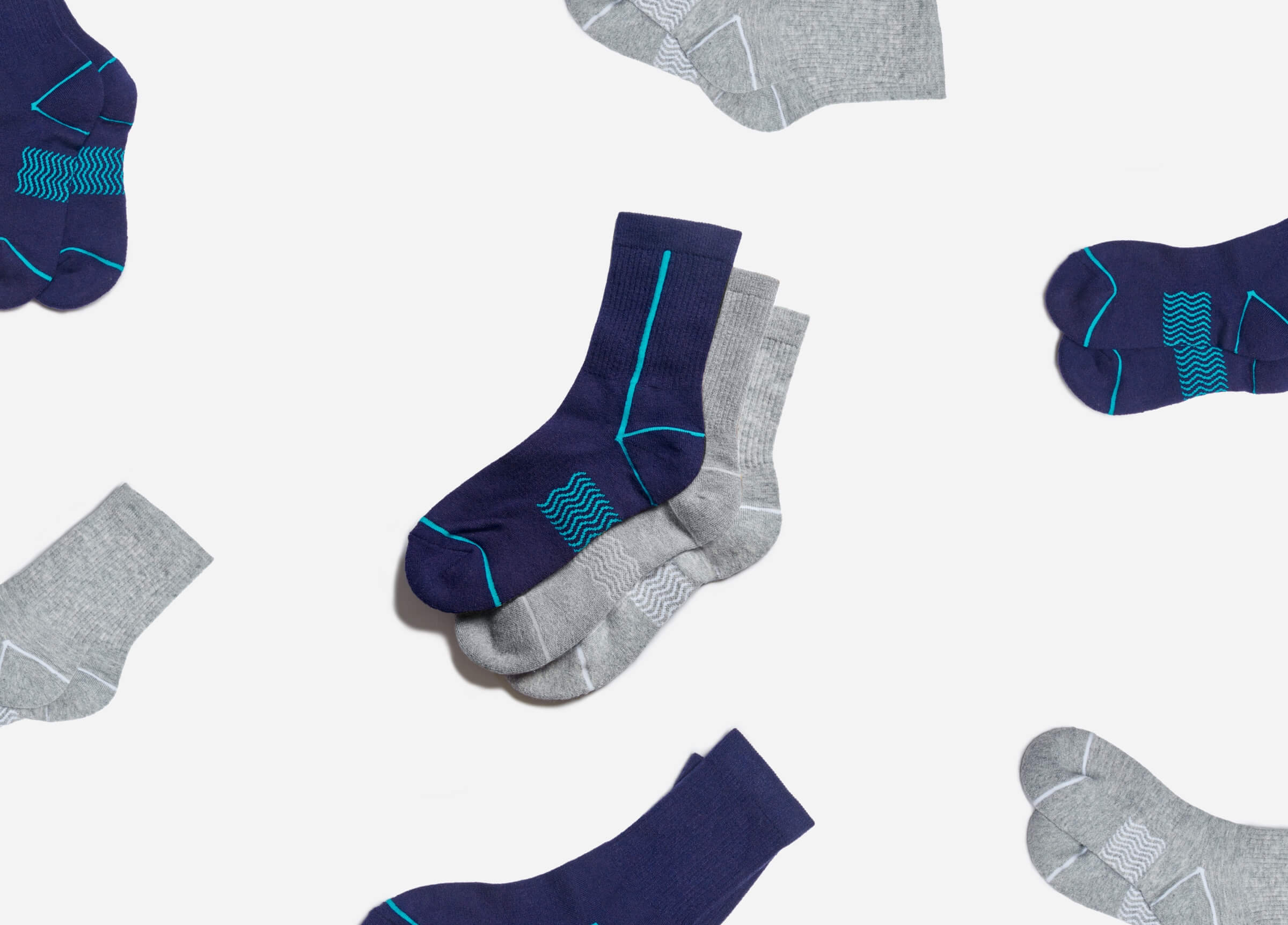 Wool Blended Socks (Large Size Only) 12-Pack