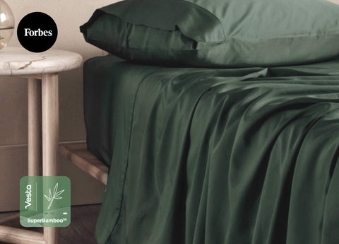 Aspen Green Duvet Cover - King Size Only