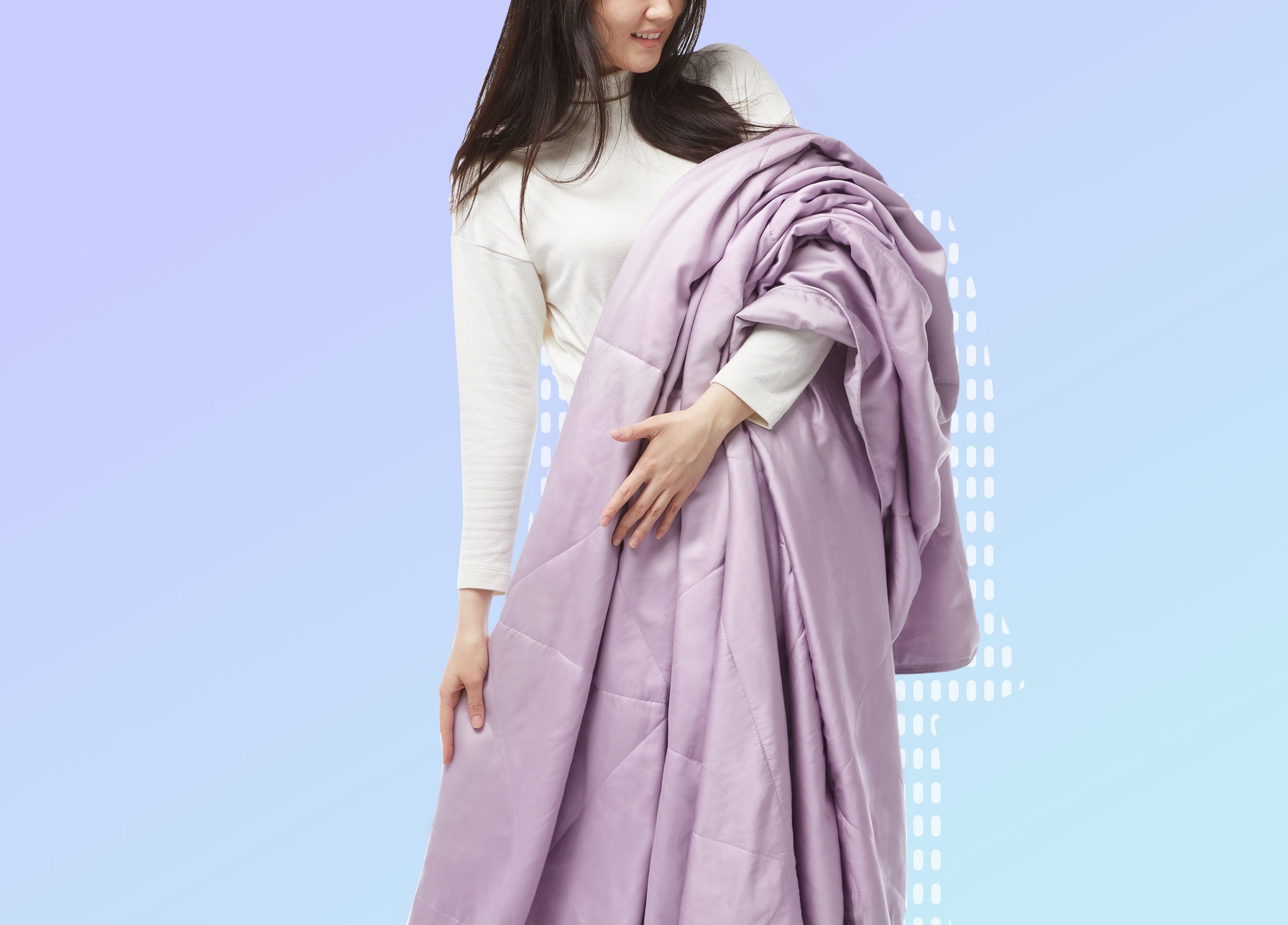 Zen Purple Silk Blanket (King Size Only) 2021 EDITION