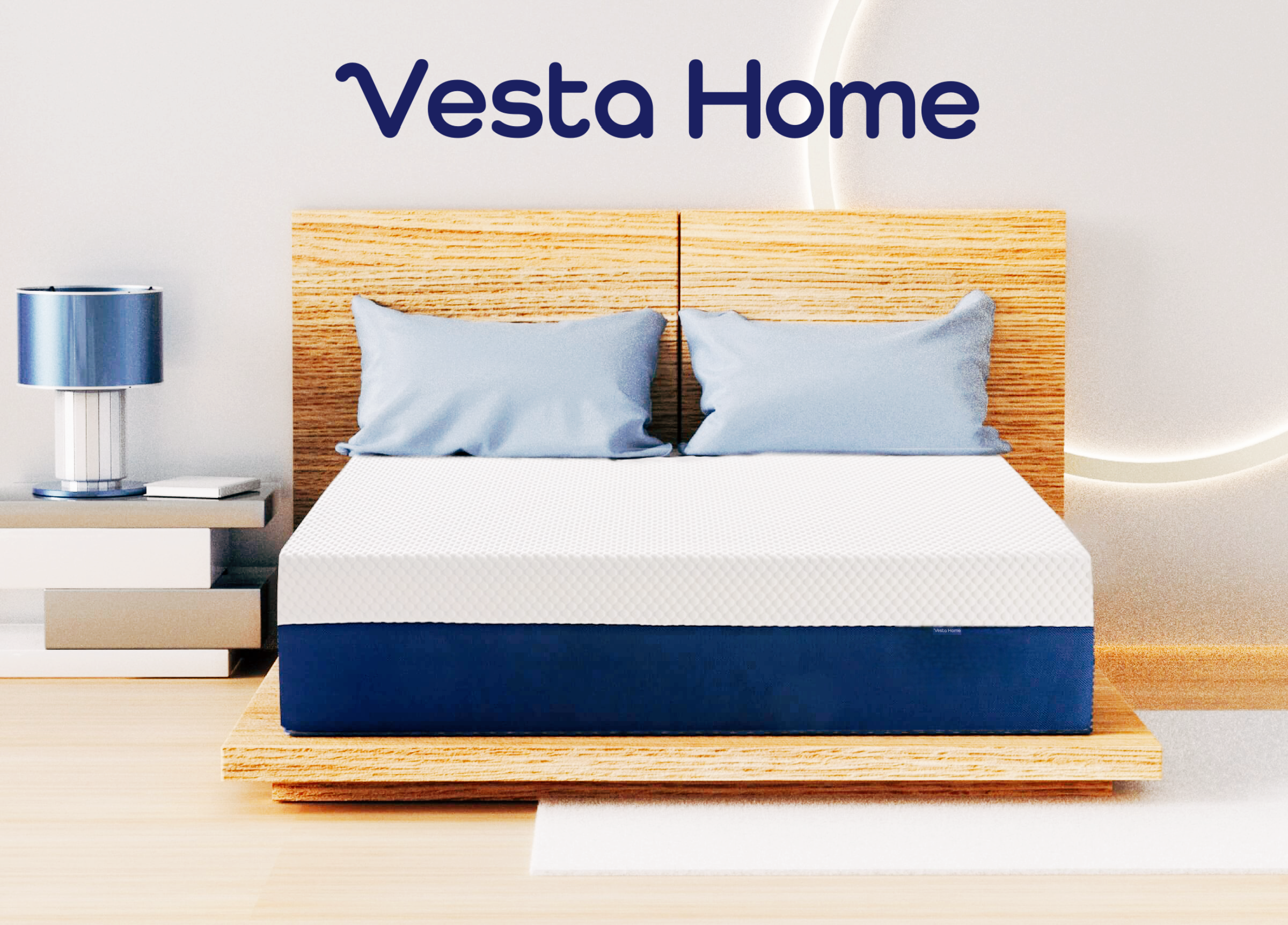 Vesta Home Latex Coconut Brown Thickened Mattress