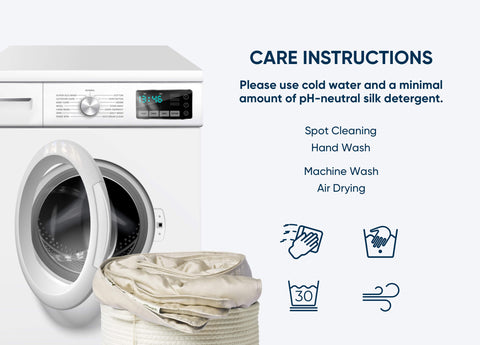 Washable Premium Silk Cooling Blanket