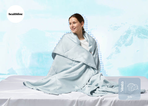 Washable Premium Silk Cooling Blanket