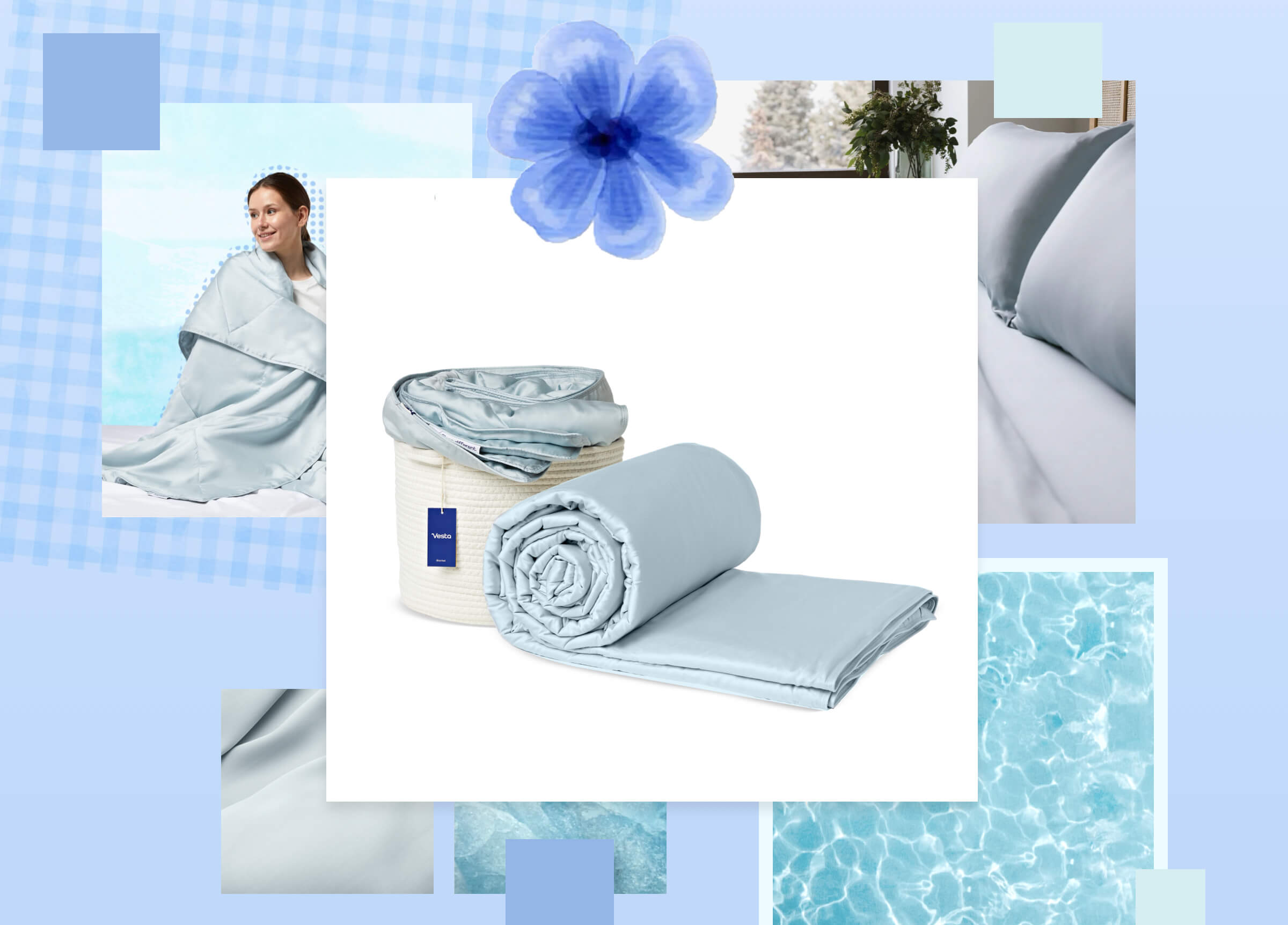 Washable Premium Silk Cooling Blanket