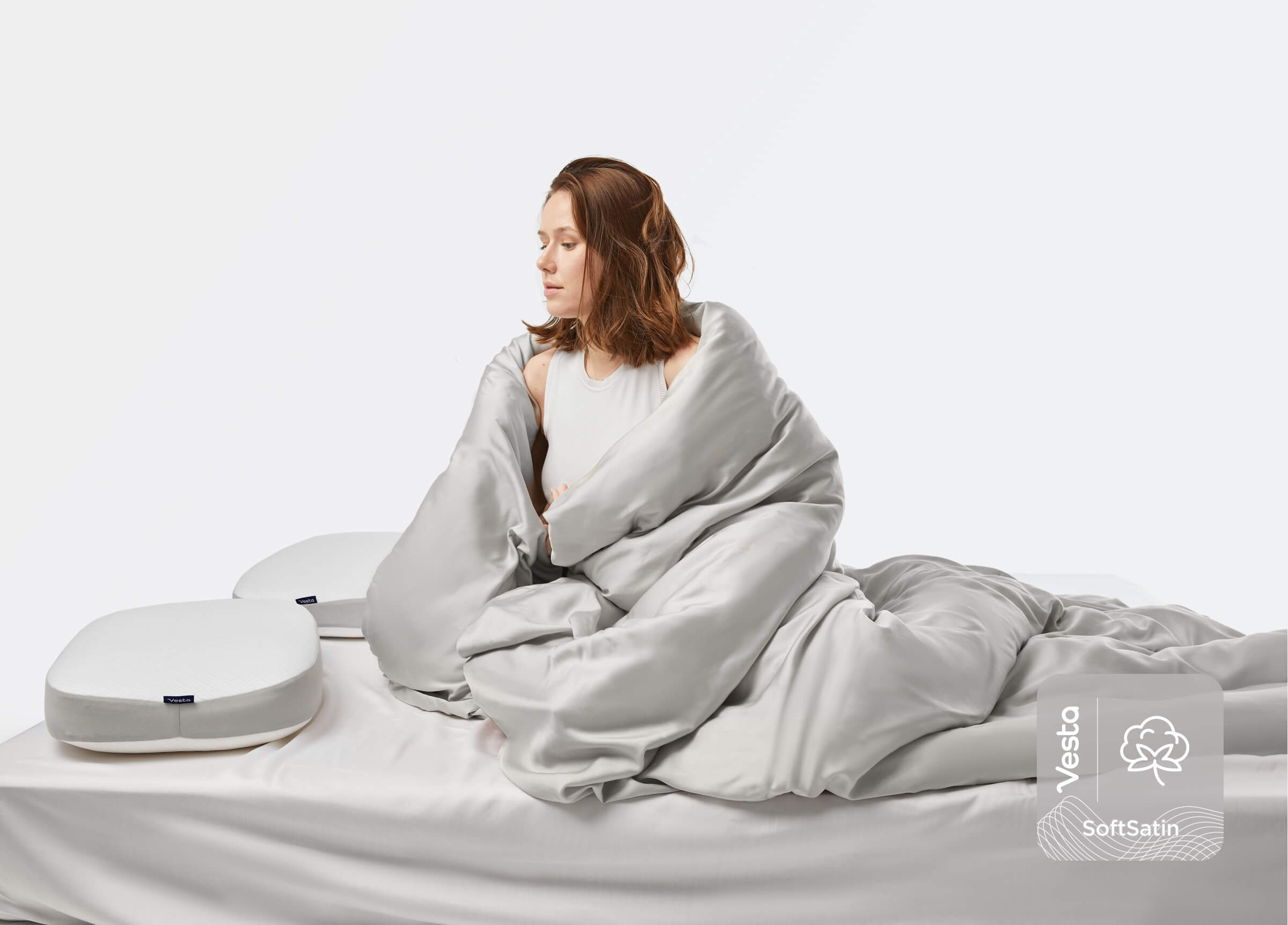 SoftSatin™ Long-Staple Organic Cotton Duvet Cover