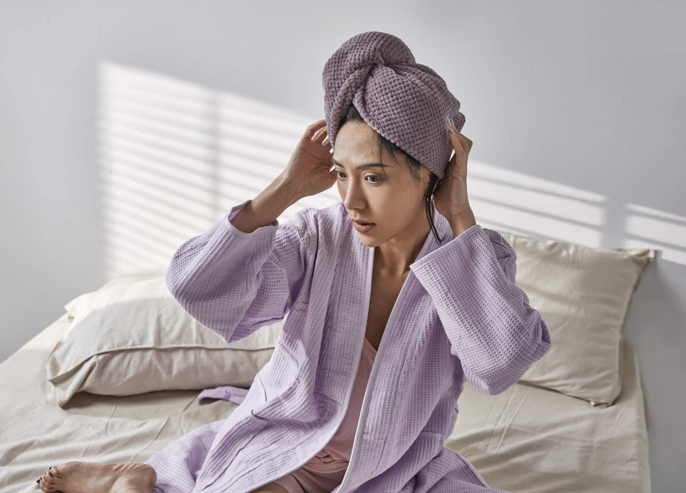 SuperWaffle Ultra Absorbent Bath Robe
