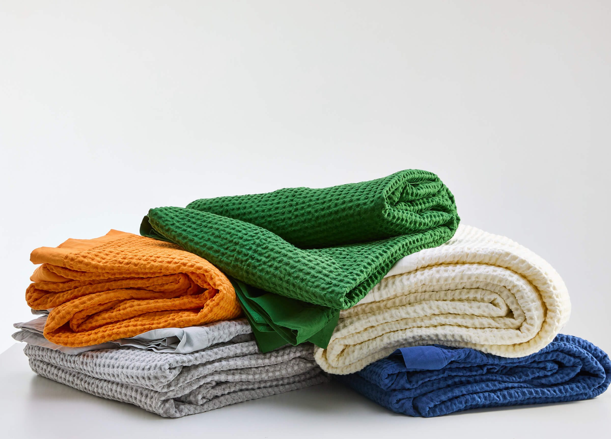 Egyptian Cotton Waffle Weave Blanket