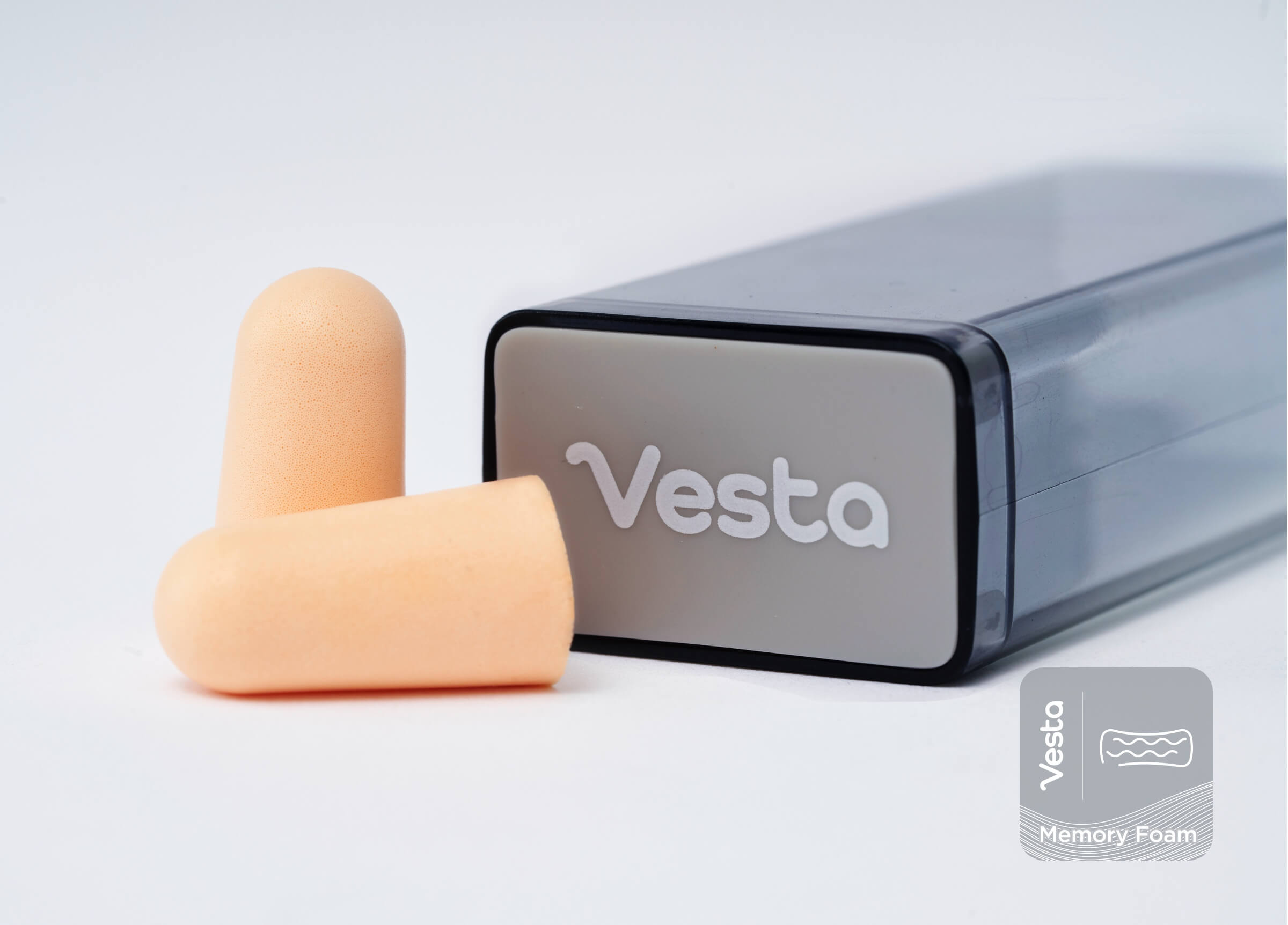 Soundproof Memory Foam Earplugs 5-Pack