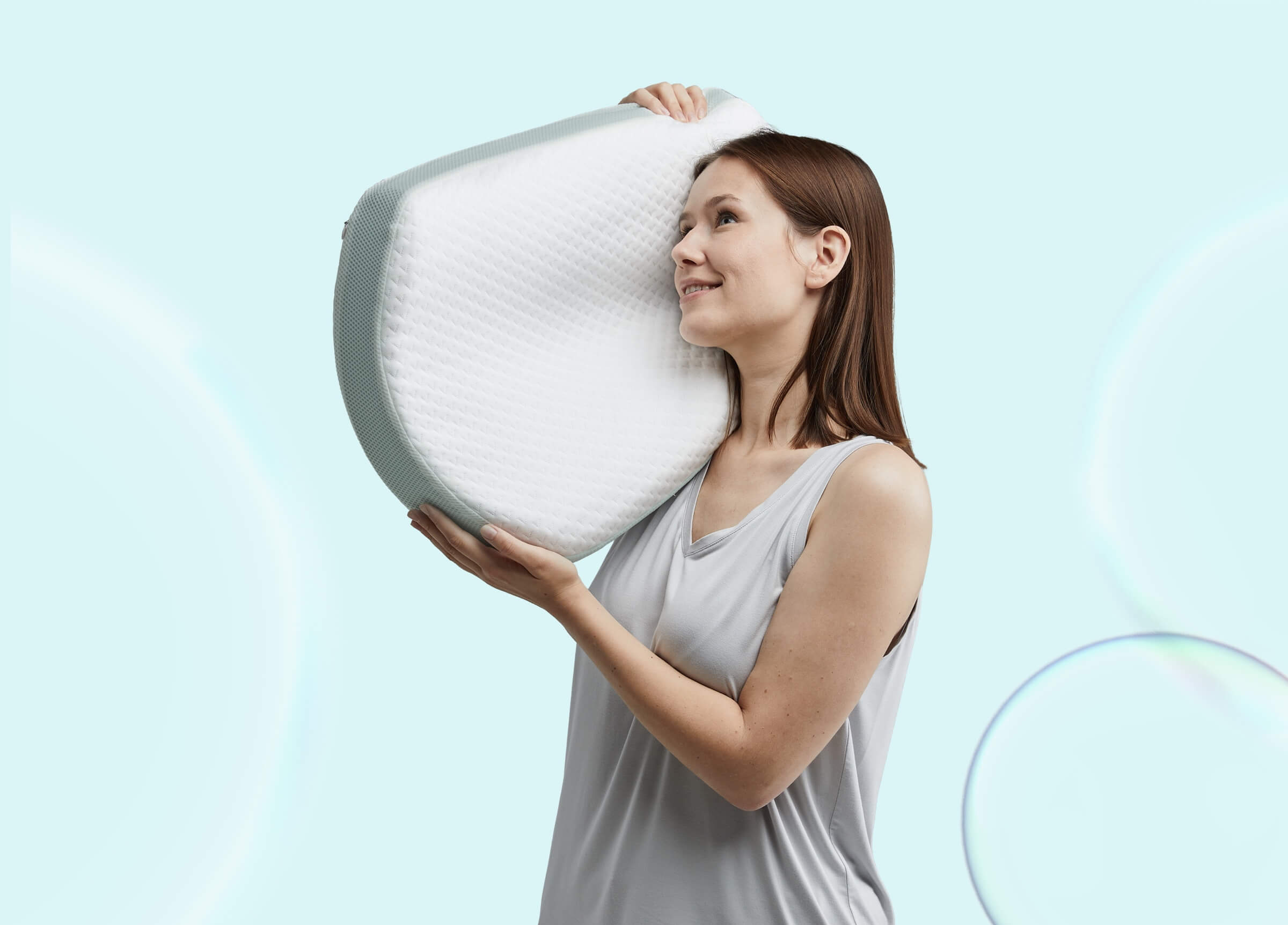 MintZen™ Silicone Support Pillow