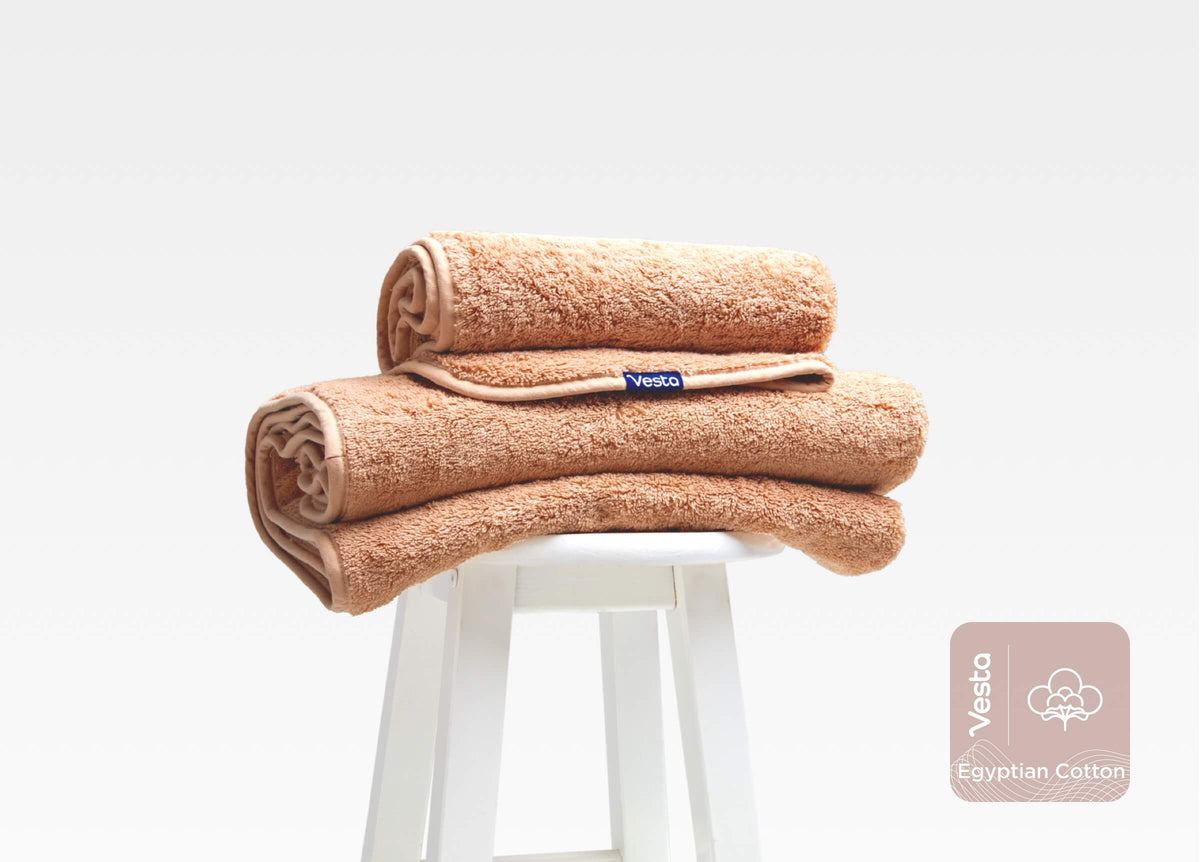 Basics Cotton Hand Towels, Made with 30% Recycled Cotton