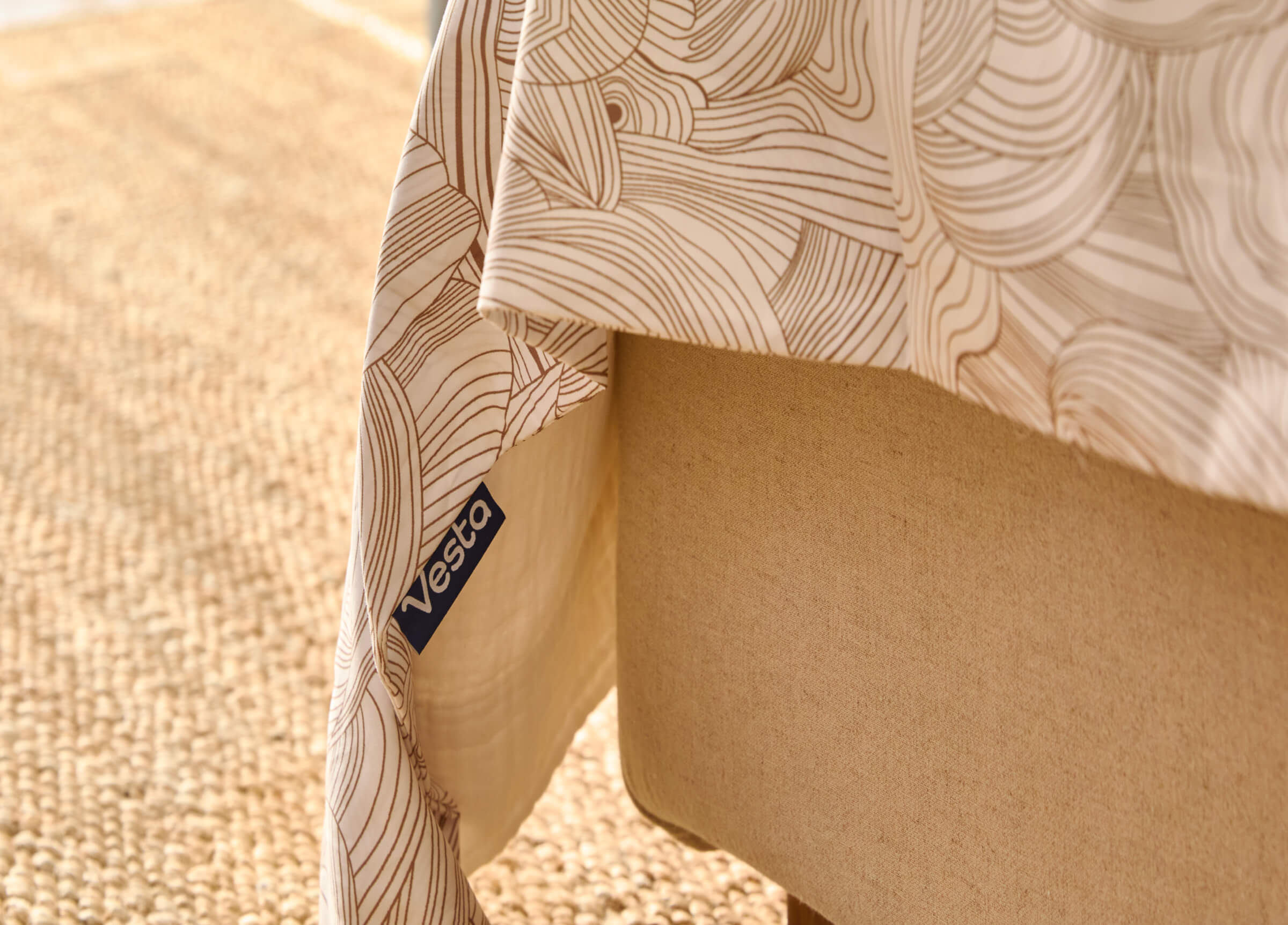 SuperPima™ Hand-Drawn Line Duvet Cover