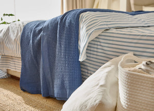 Egyptian Cotton Line Duvet Cover