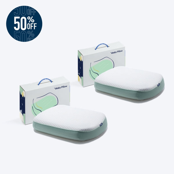 2x Foam Pillow - Refurbished