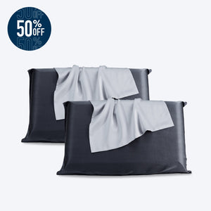 2x Silk Pillowcase