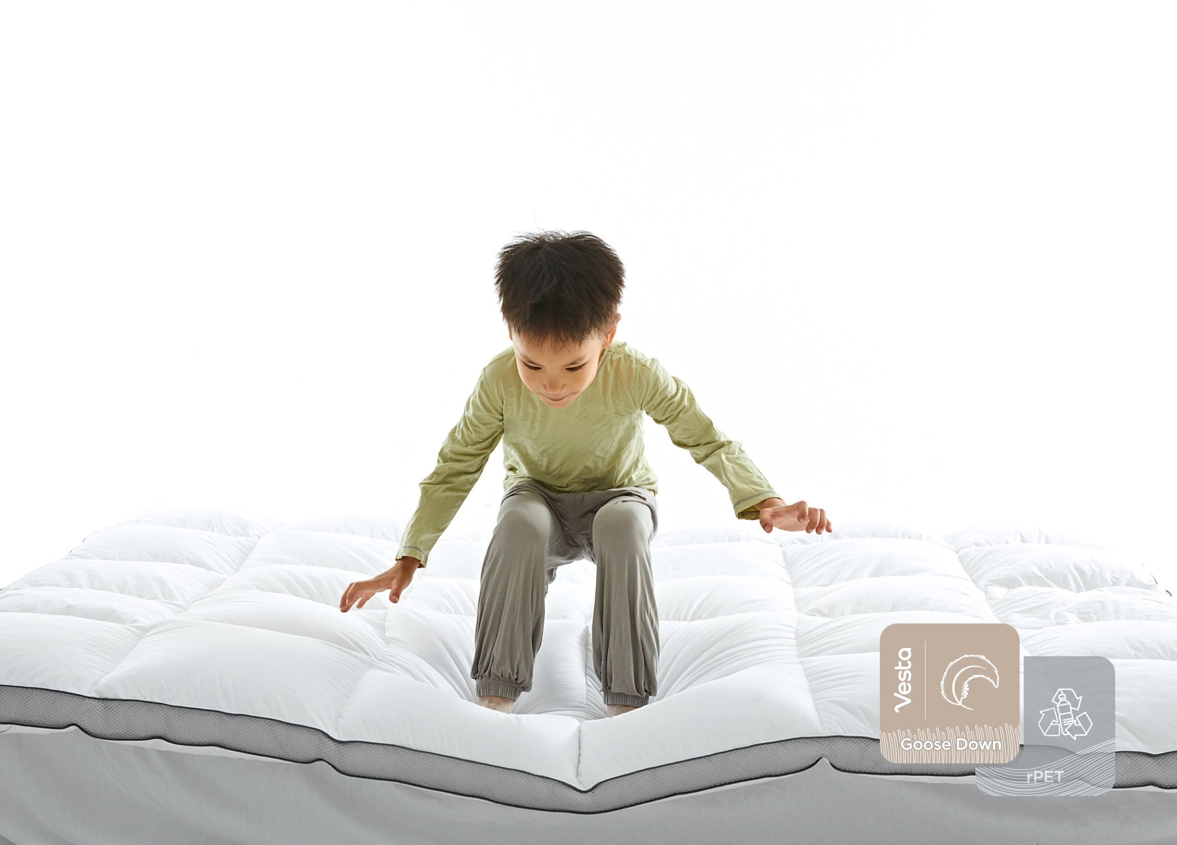 Down Mattress Topper - Queen Size Only