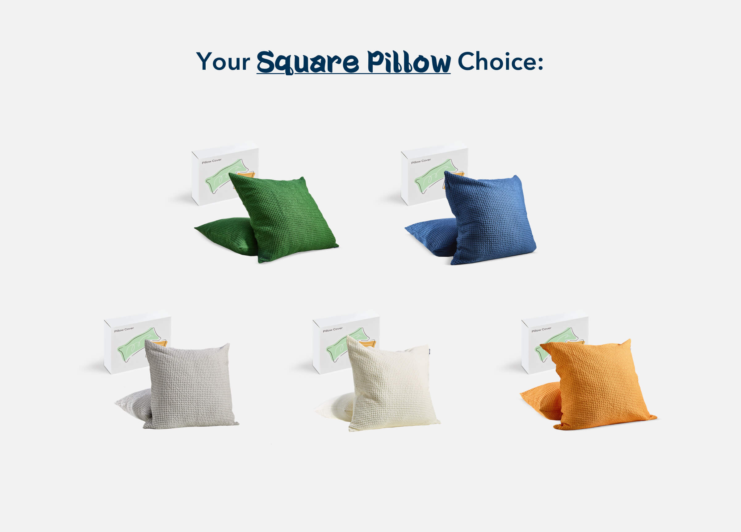 5-Pc Square Throw Pillow & Weave Blanket Set