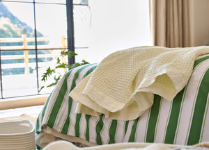 Egyptian Cotton Waffle Weave Blanket