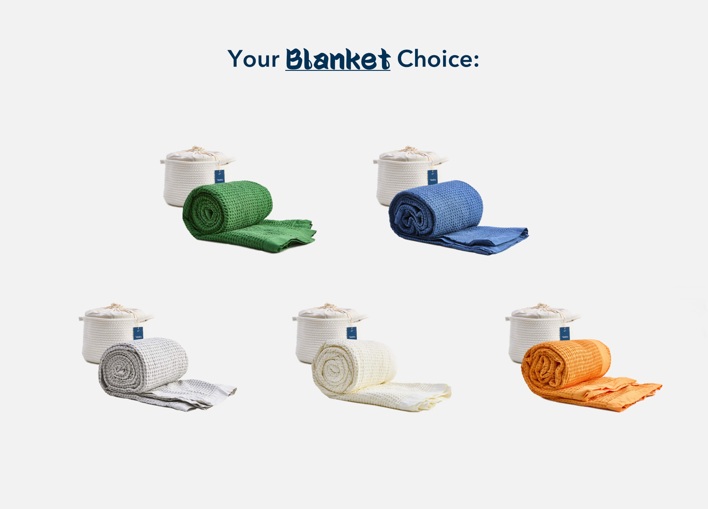 5-Pc Square Throw Pillow & Weave Blanket Set