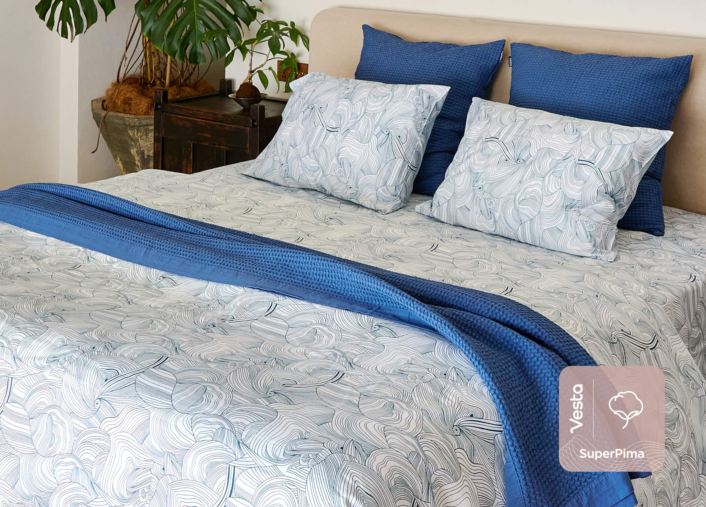 4-Pc Long-Staple Cotton Print Starter Bundle