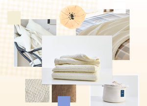 Egyptian Cotton Waffle Weave Blanket
