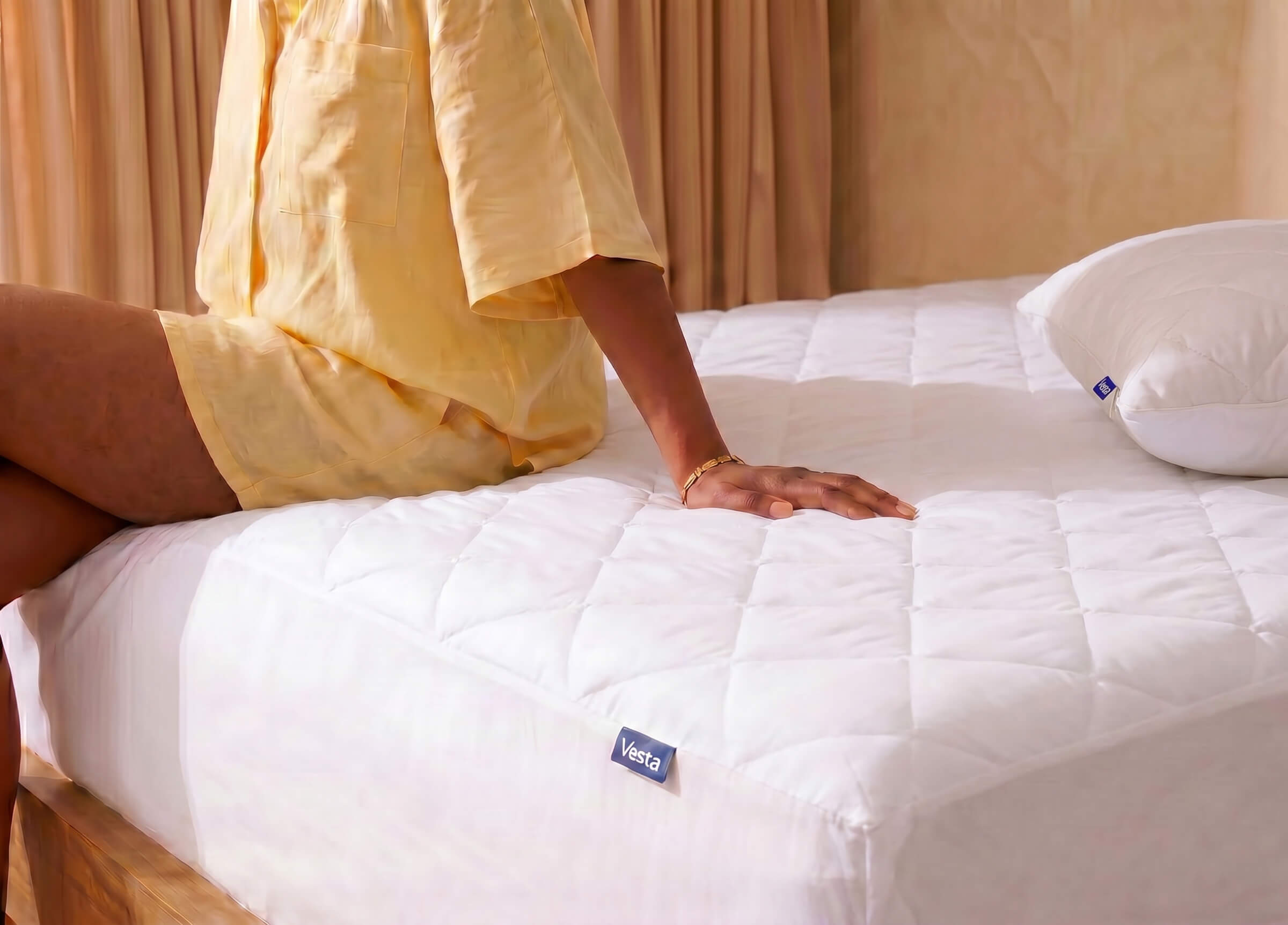 Plush Cooling Mattress Pad
