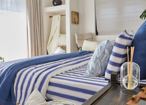 SuperPima™ Striped Duvet Cover