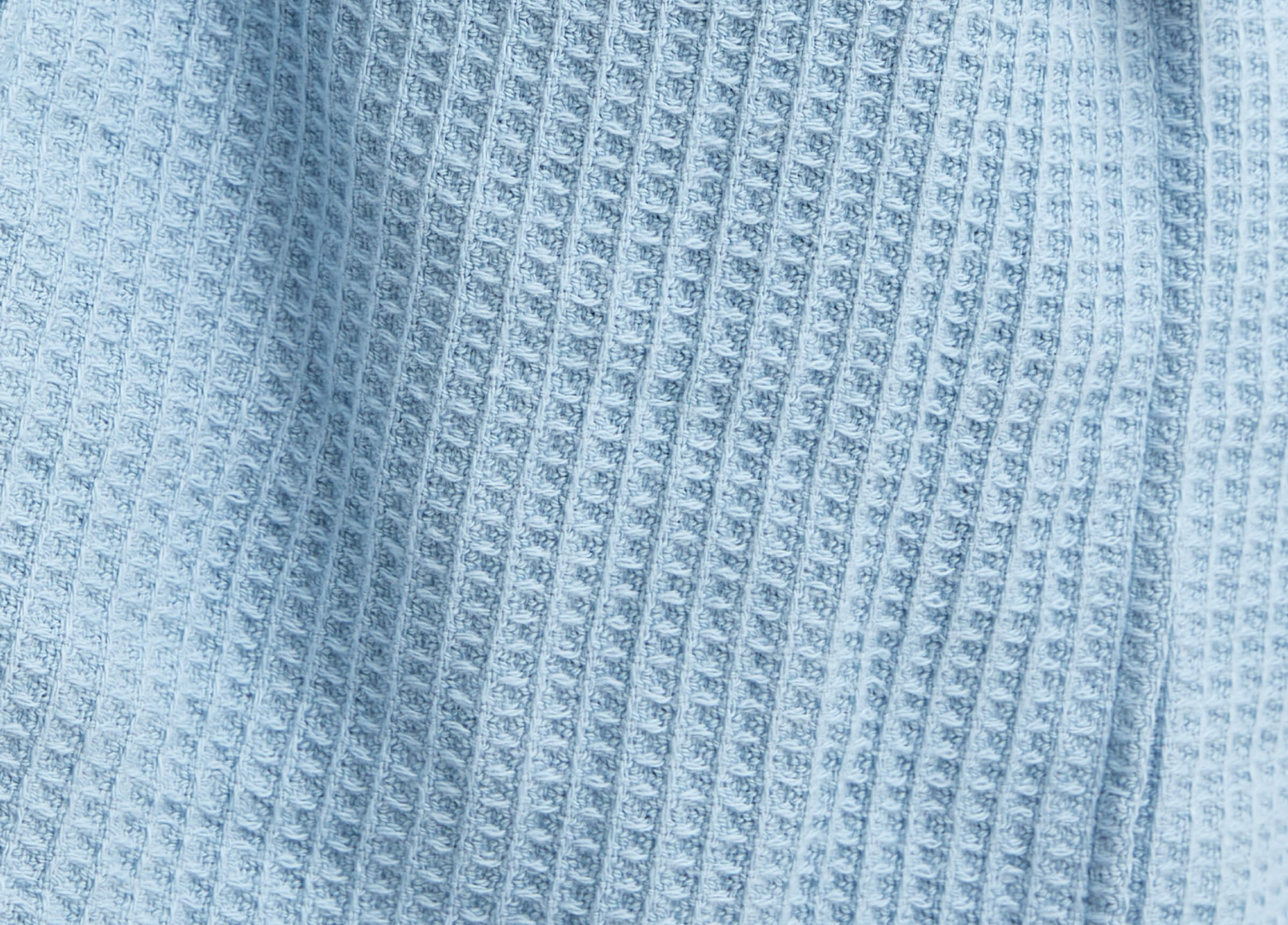 SuperWaffle Ultra Absorbent Bath Robe - Blue