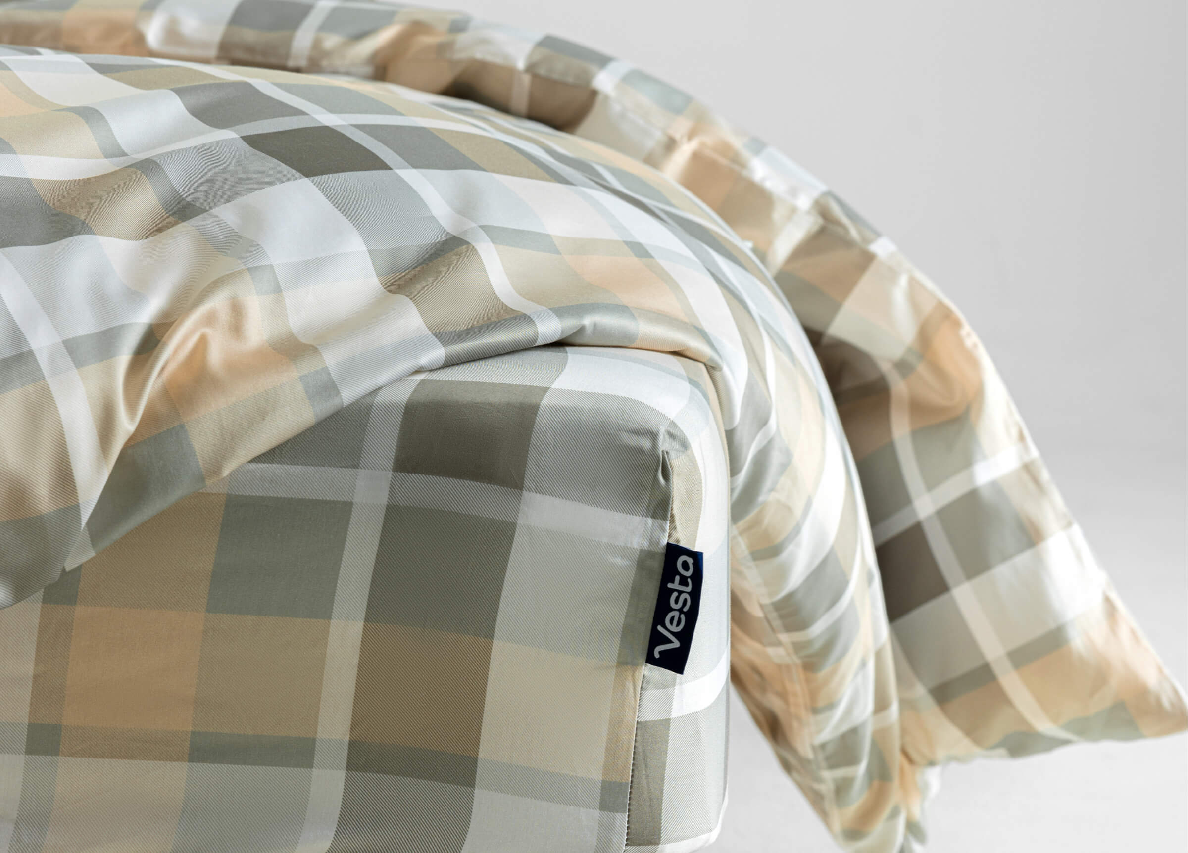 Egyptian Van Gogh Striped Duvet Cover