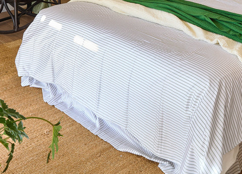 SuperPima™ Delicate Line Duvet Cover