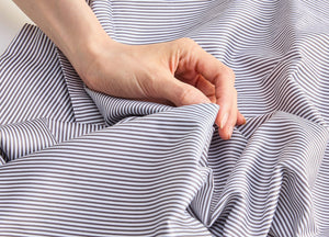 Muted Slate Cotton Pillowcase Set - Final Sale