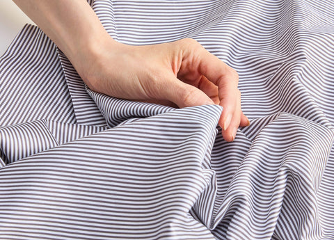 Muted Slate Cotton Pillowcase Set - Final Sale