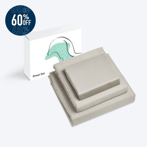 Elephant Grey Sheet Set - King Size Only