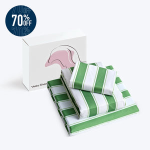 Emerald Weave Sheet Set - Final Sale