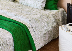 SuperPima™ Hand-Drawn Line Duvet Cover
