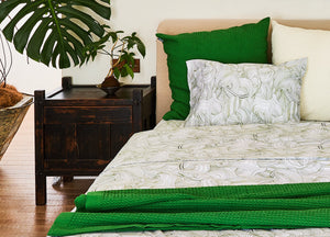 SuperPima™ Hand-Drawn Line Duvet Cover